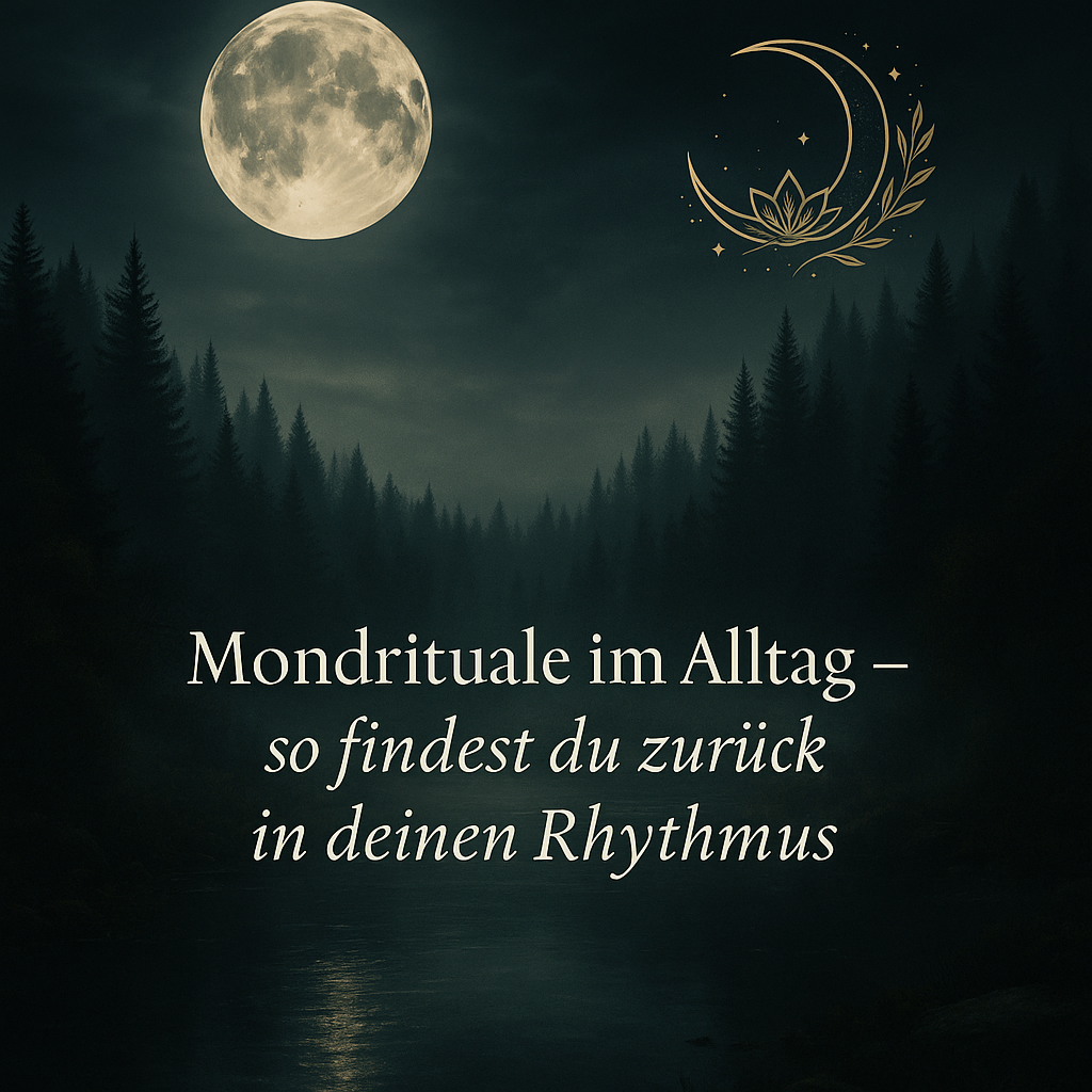 Mondrituale im Alltag – so findest du zurück in deinen Rhythmus